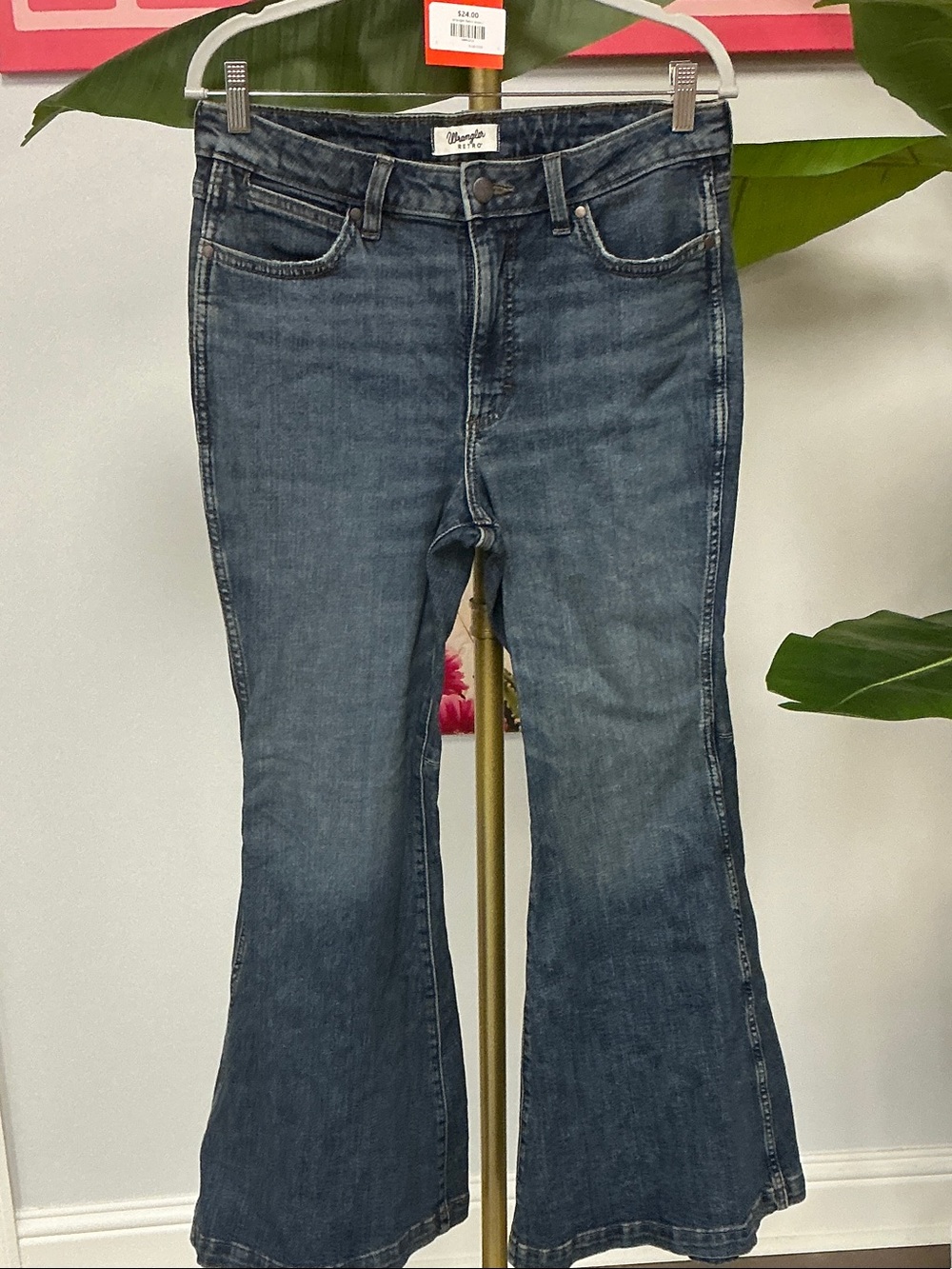 Wrangler Women's Medium Blue Flare Jeans